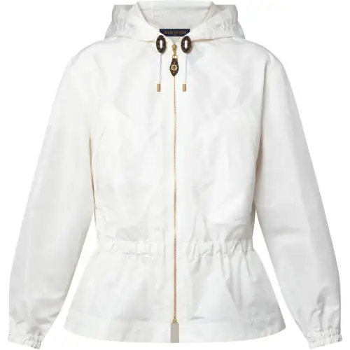 LOUIS VUITTON SS25 Parka Coat Women's White
