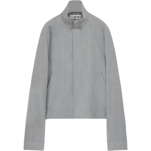 LOEWE SS25 Jackets & Coats Men's Gray