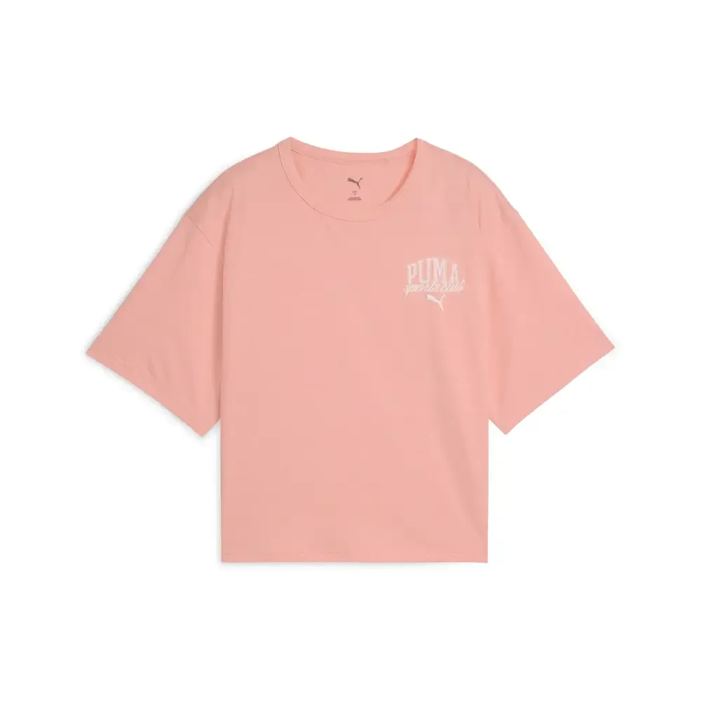 PUMA ClubRELAXED SS25 Drop Shoulder Sleeve T Shirt Women's