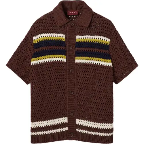 GUCCI FW25 Knitwear Men's Brown