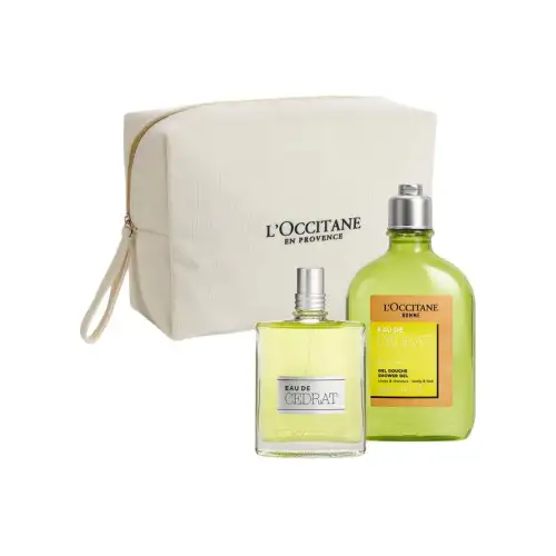 L'occitane, perfume, set, eau de cologne with ginger, 75 ml, 250 ml