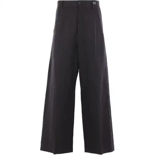 Balenciaga logo-embroidered trousers