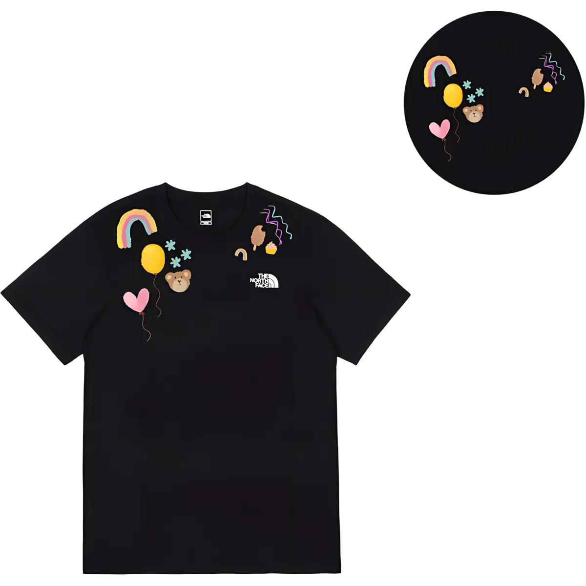 THE NORTH FACE T Shirt Men's Black