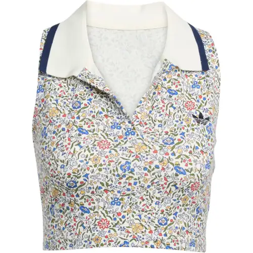 Adidas Originals X Liberty London Sleeveless Crop Polo