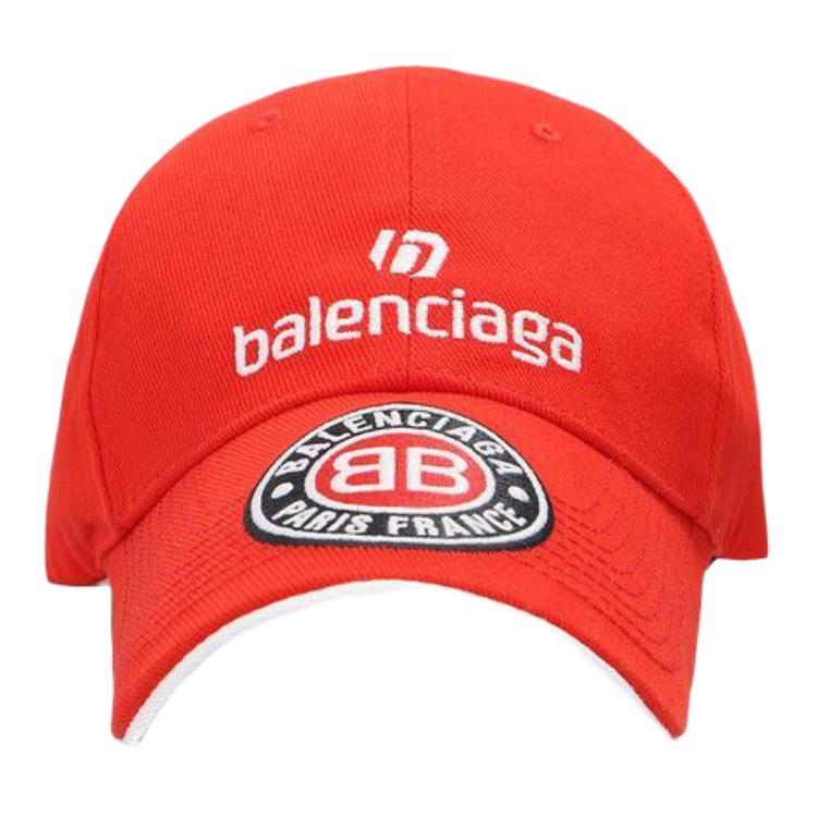 Кепка Balenciaga Logo Cap (красная)