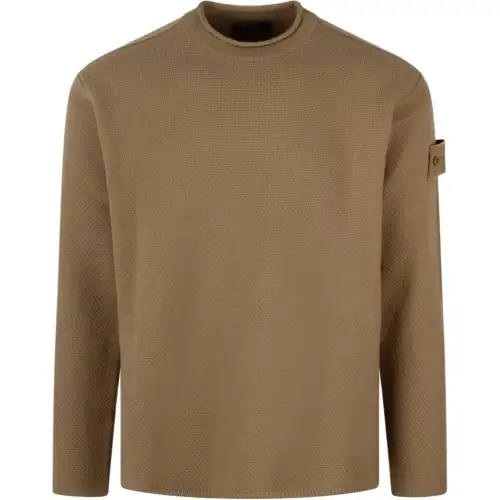 STONE ISLAND Sweater Men's Dark Beige