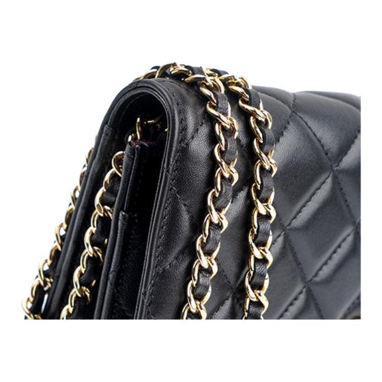 Женская сумка Chanel WOC (черная) — фото 8