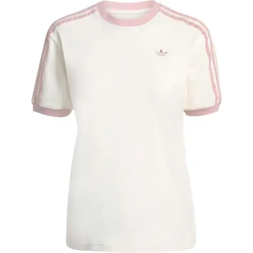 Adidas Originals ruffled three-stripes T-shirt