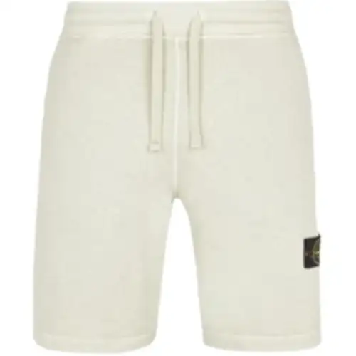 STONE ISLAND Compass badge Jersey Shorts