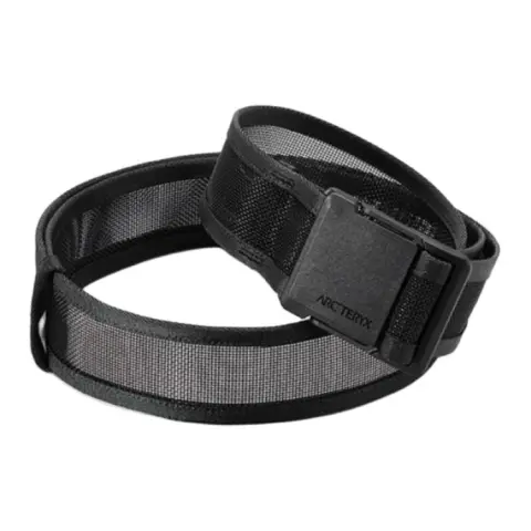 Arc'teryx Nylon Belts Men's Black Width 3.8CM