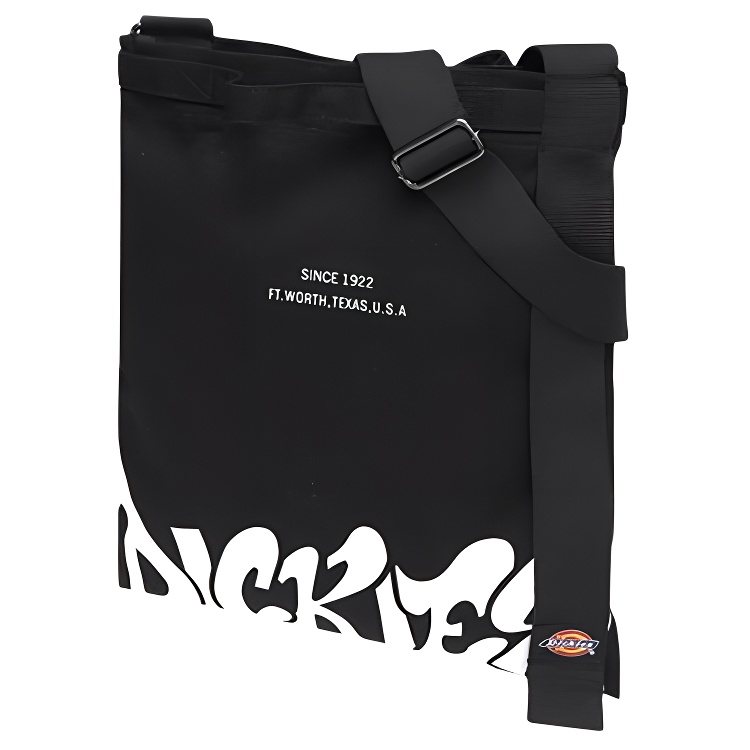 Сумка Dickies Crossbody (черно-белая)
