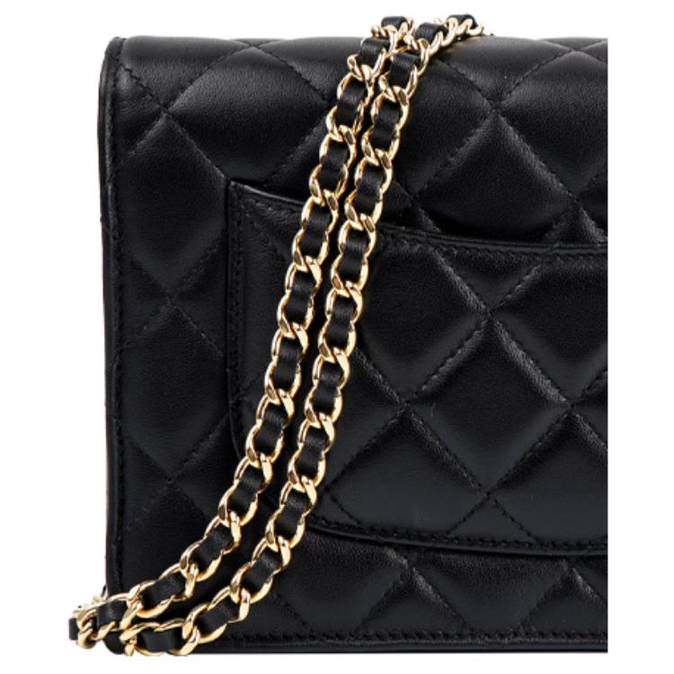 Женская сумка Chanel WOC (черная) — фото 6