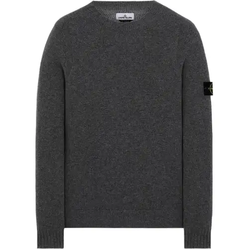 STONE ISLAND Sweater Men's Charcoal Gray