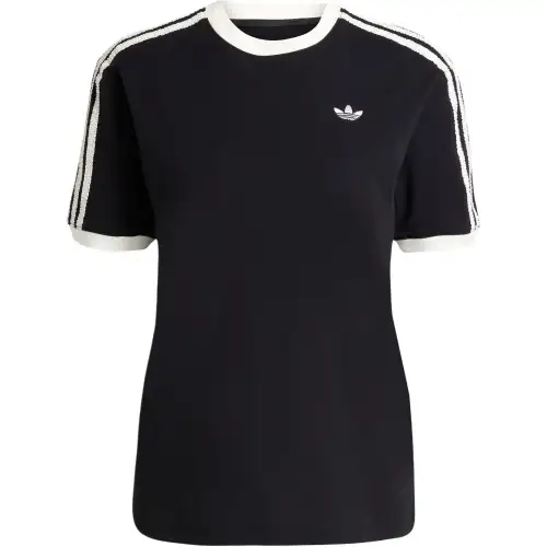 Adidas Originals ruffled three-stripe T-shirt