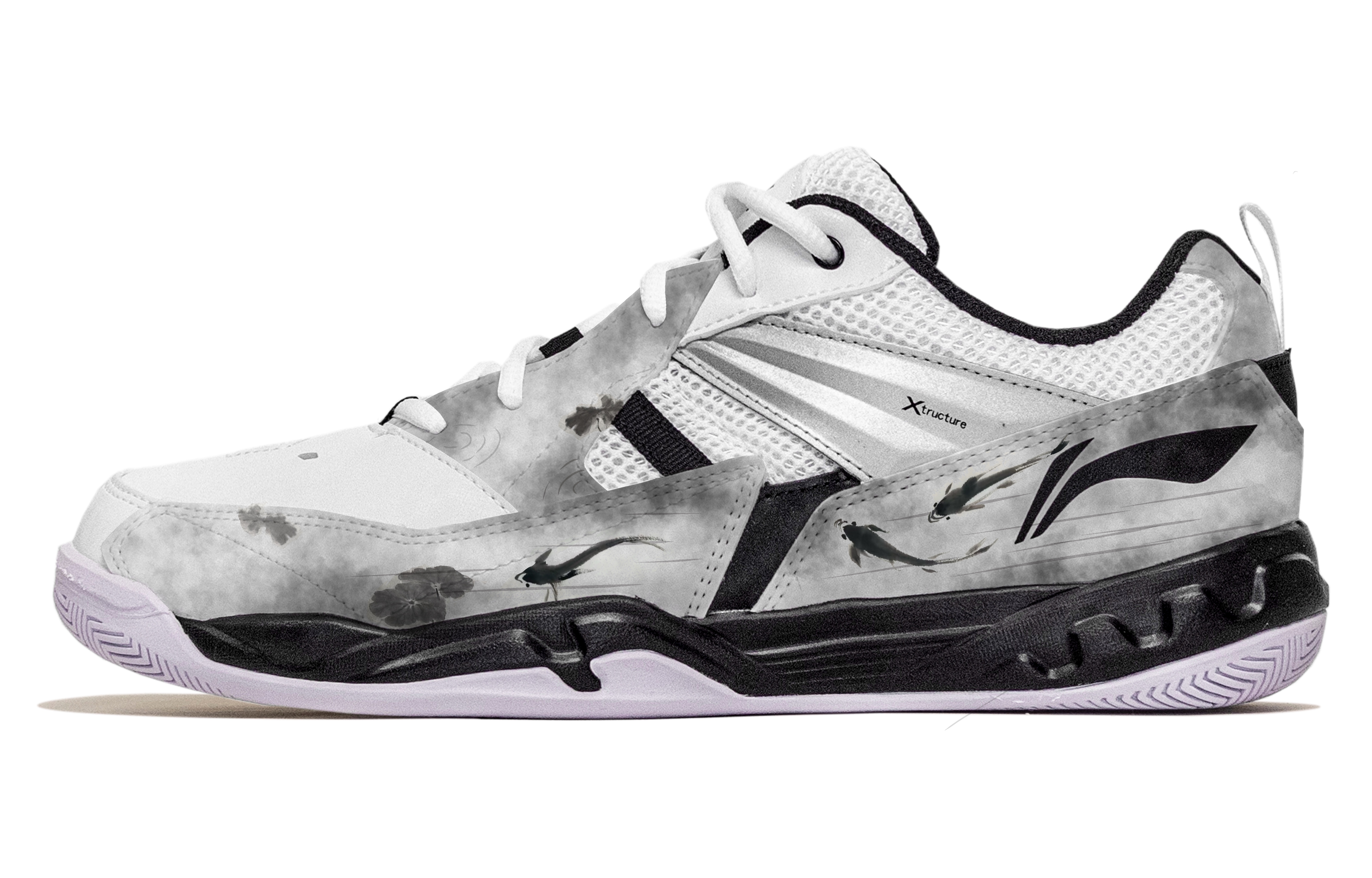 Li Ning Koba Cushioning Abrasion Resistant Breathable Cushioning Abrasion Resistant Breathable Low top Badminton Shoes