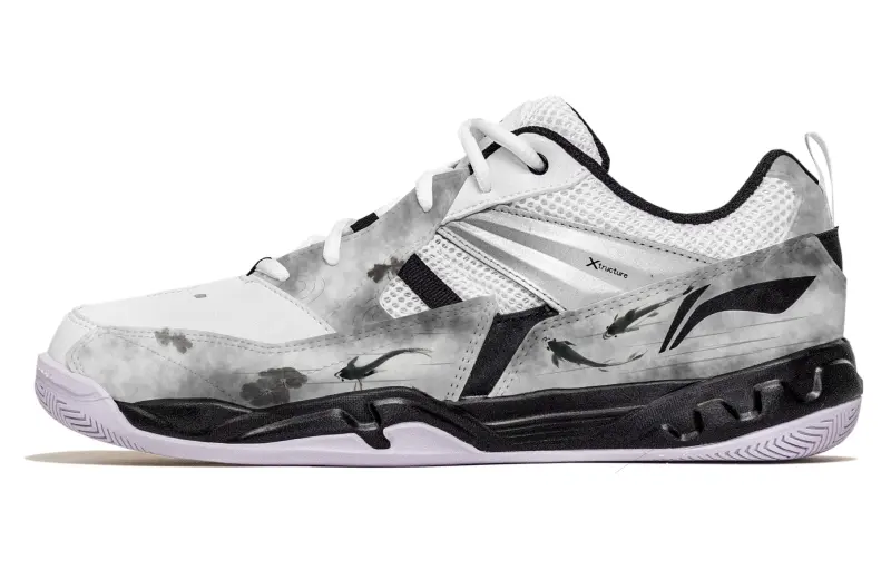 Li Ning Koba Cushioning Abrasion Resistant Breathable Cushioning Abrasion Resistant Breathable Low top Badminton Shoes