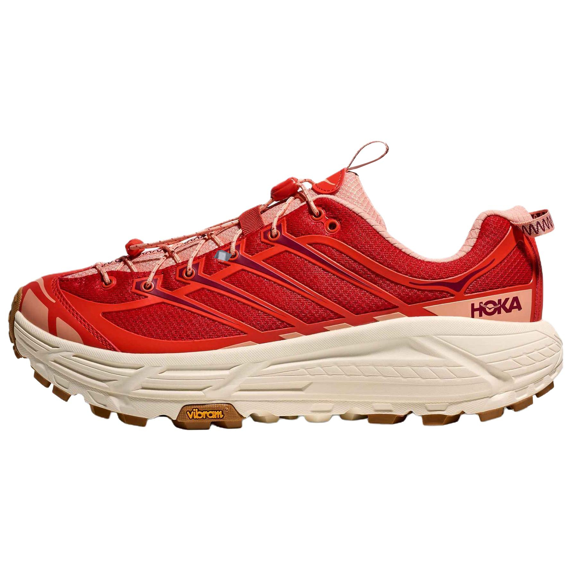 HOKA ONE ONE Mafate Three 2 Abrasion Resistant Low top CMEVA Rubberized EVA Casual Trail Running Shoes Unisex