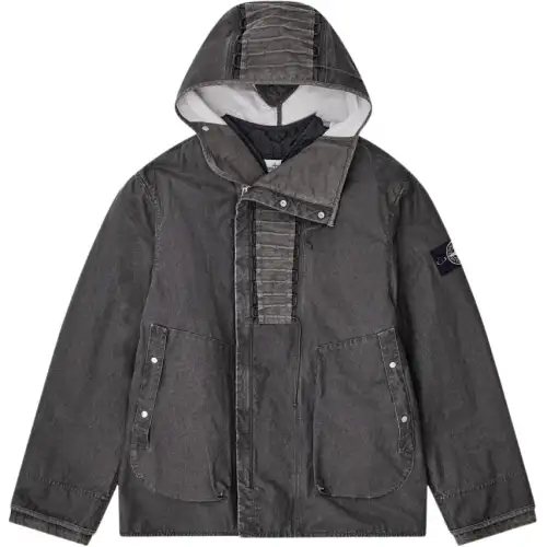 STONE ISLAND Jackets & Coats Men's Dark Gray