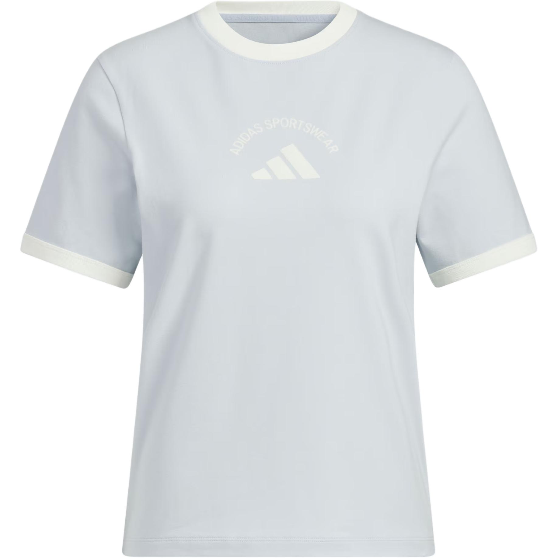Женская футболка adidas Round Neck T-Shirt (белая)