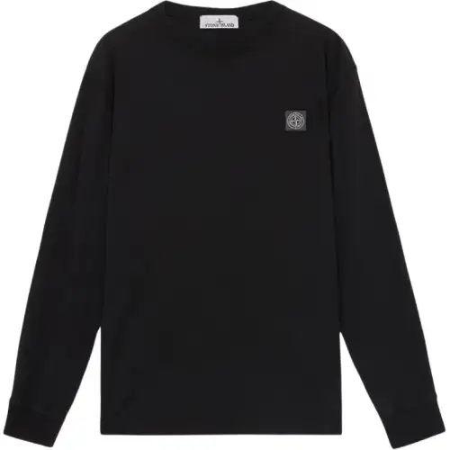 STONE ISLAND Compass patch Long sleeve T shirt