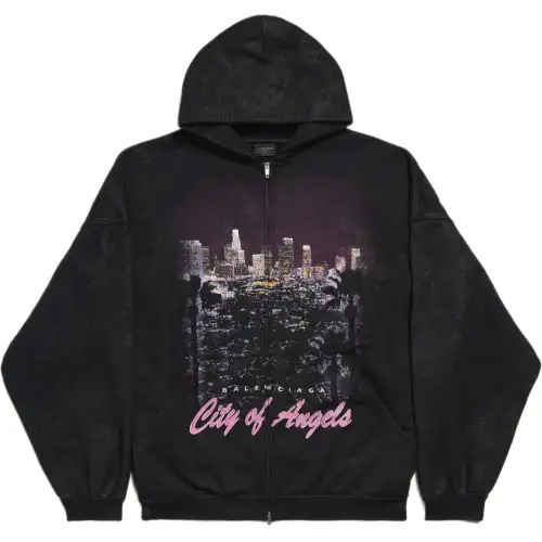 Balenciaga Sweatshirt Loose Fit Unisex Black