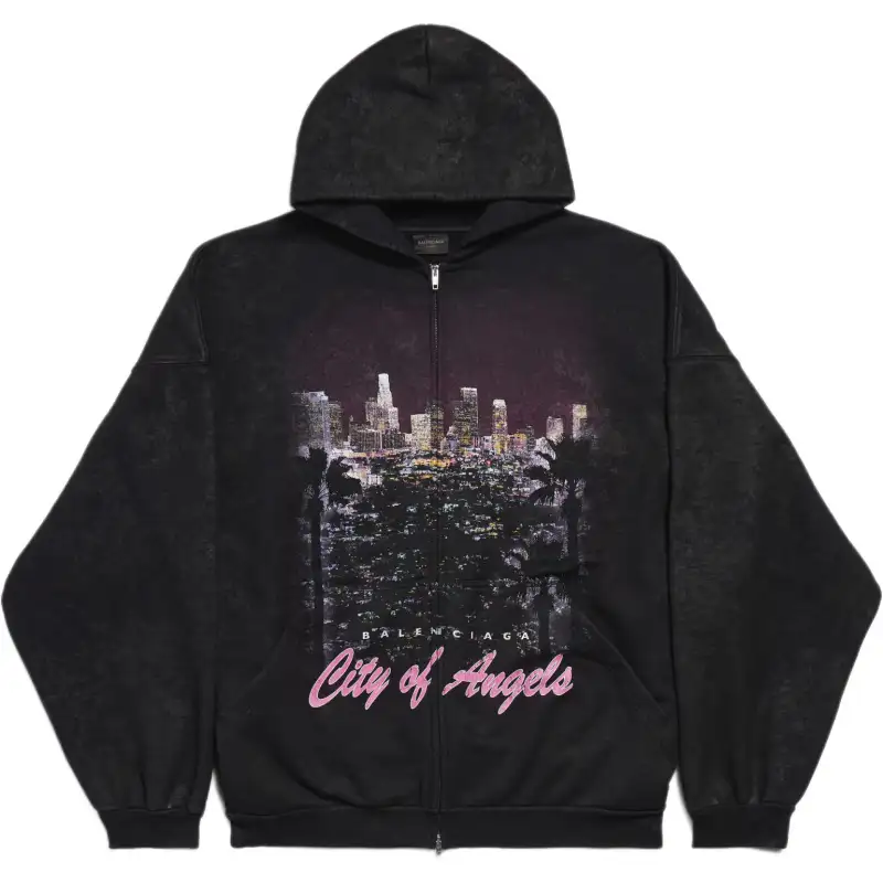 Balenciaga Sweatshirt Loose Fit Unisex Black