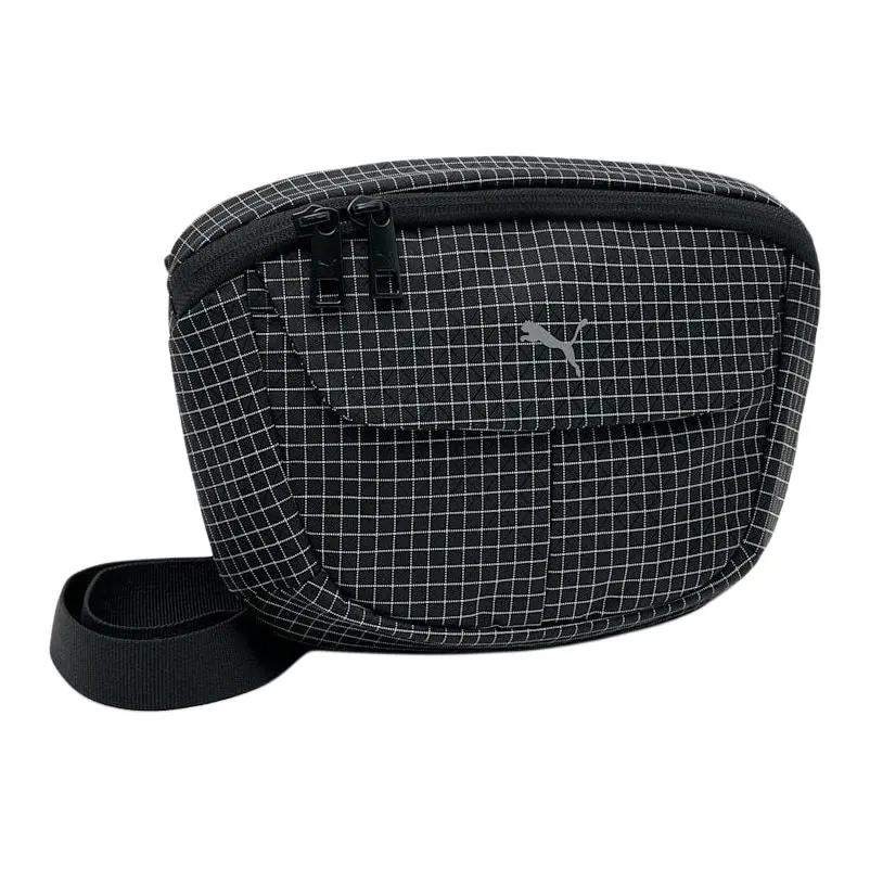 PUMA Brand Logo Print Fanny Pack Unisex Black