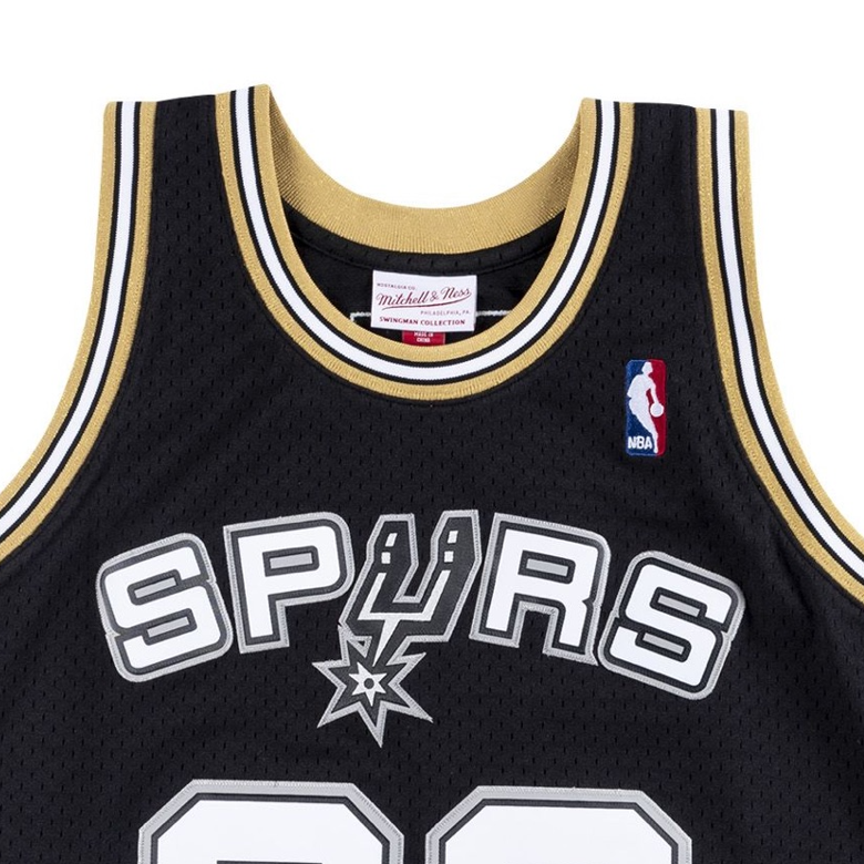 Mitchell Ness 2002 2018 Hardwood Classics Manu Ginobili San Antonio Spurs Retirement Swingman Jersey