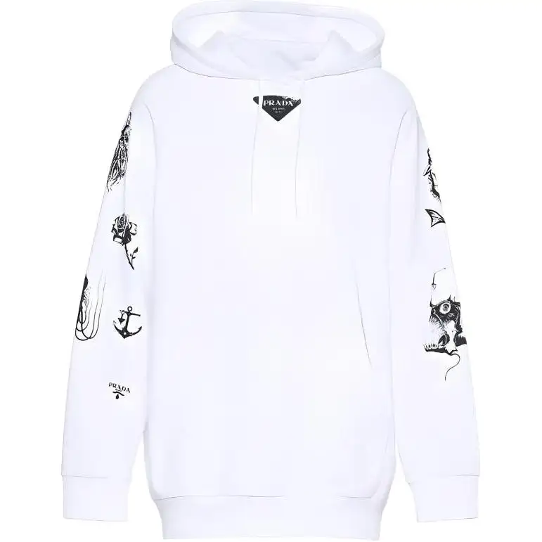 PRADA Pre Owned 2021 Printed Hoodie