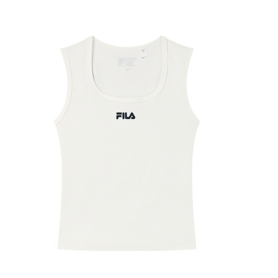 FILA Sleeveless Sports Shirts Women’s Cloud White