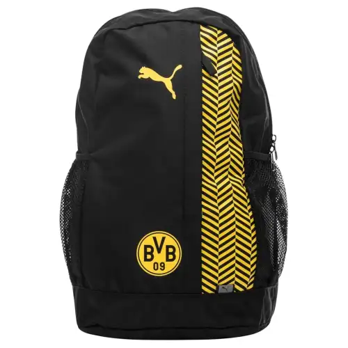 PUMA Fabric Backpack Unisex Black/Yellow