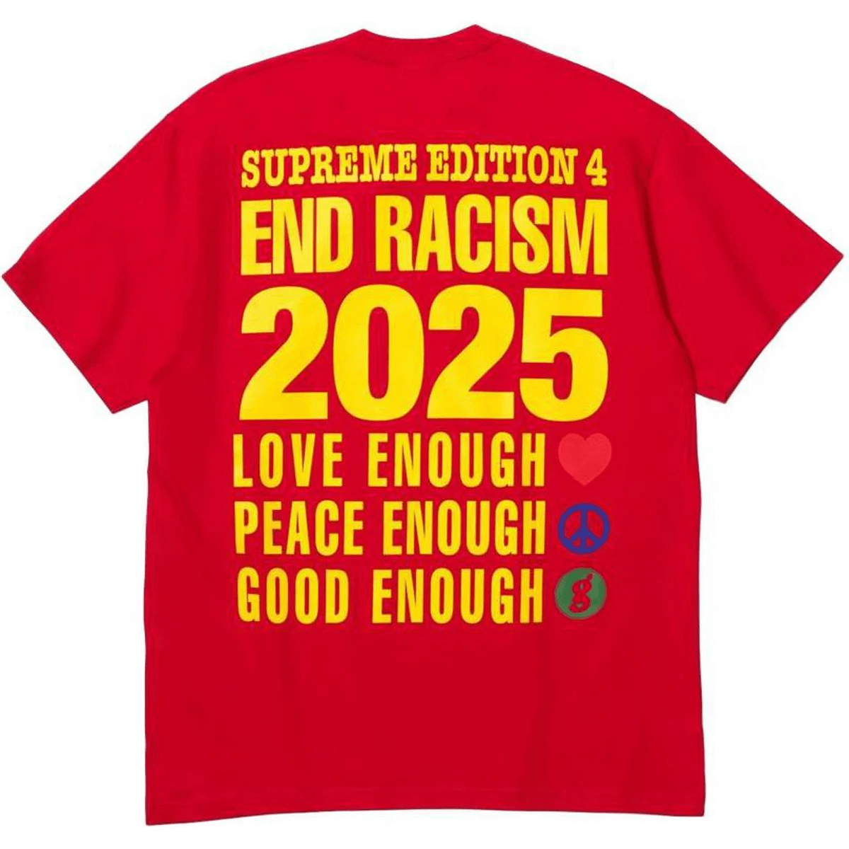 Футболка Supreme GOODENOUGH Collar Tee (белая)