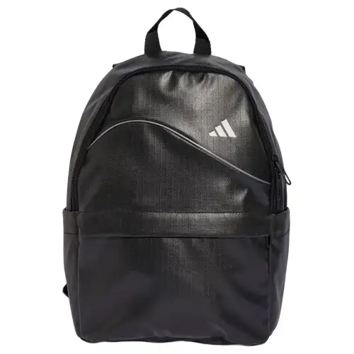 Adidas Adidas GLOW BACKPACK 16L Brand Classic Front Logo Print Recycled Polyester Backpack Women's Black