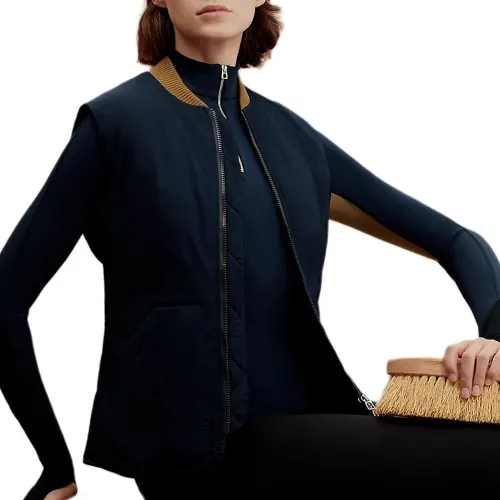 HERMES Vest Women's Marine Blue