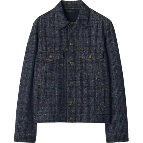 Burberry SS25 Denim Jacket Men's Indigo