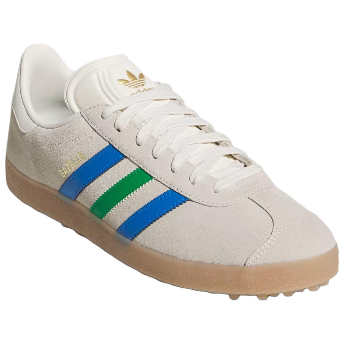 Gazelle Adidas Originals Spikeless Golf ‘Chalk White Green Blue Bird’