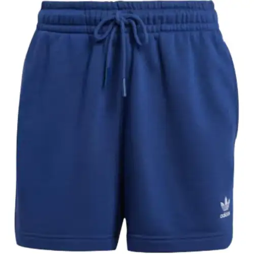 Adidas Women's 3 Stripes French Terry Shorts Dark Blue