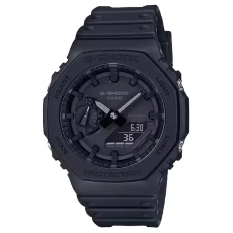 CASIO GA 2100 Collection Eight Prince 200m Waterproof Quartz Movement Resin Strap Watch