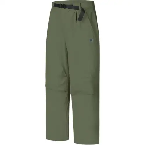 FILA Fitness Casual Pants Men's Army Leather Green KK