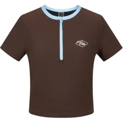 FILA Regular T Shirt Women's Brown