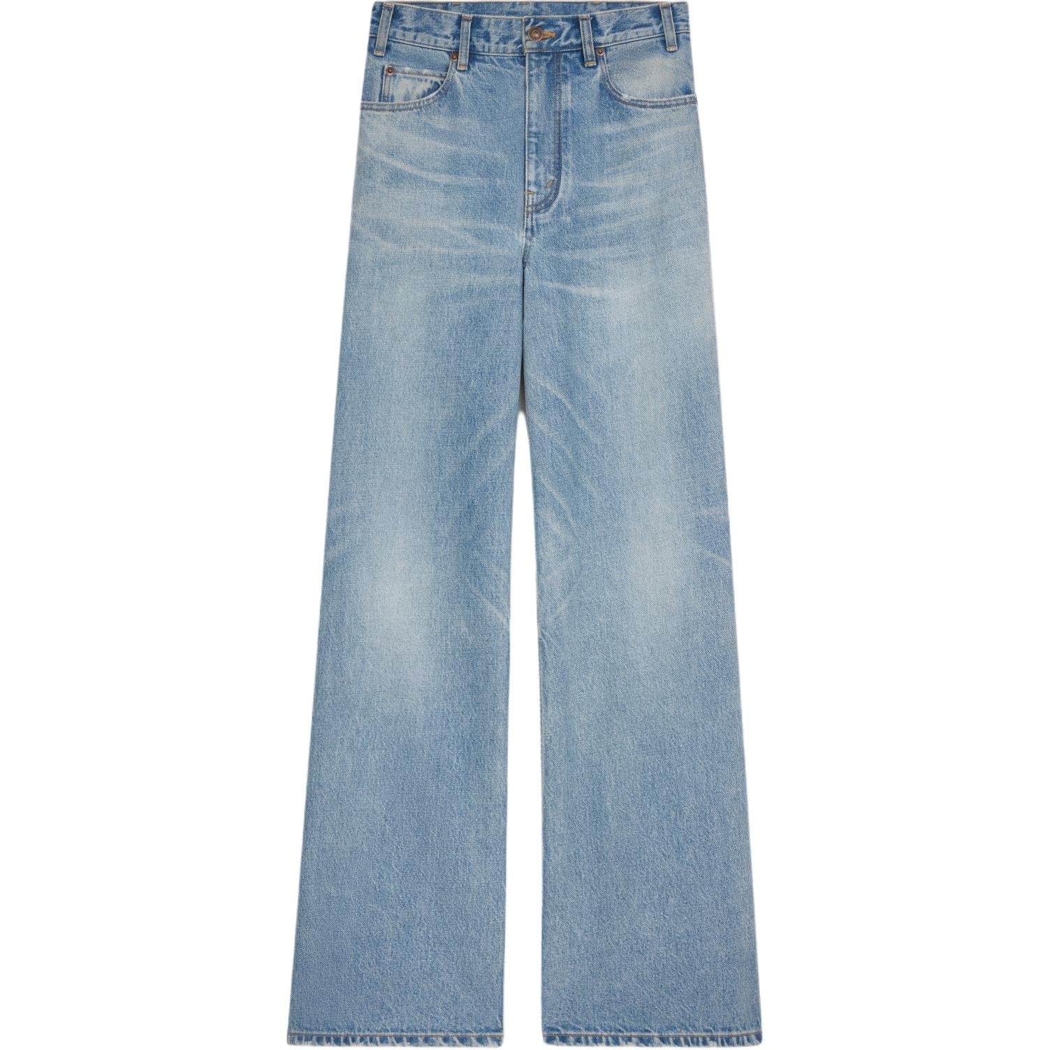 CELINE FW25 Jeans Classic Fit Women's Blue