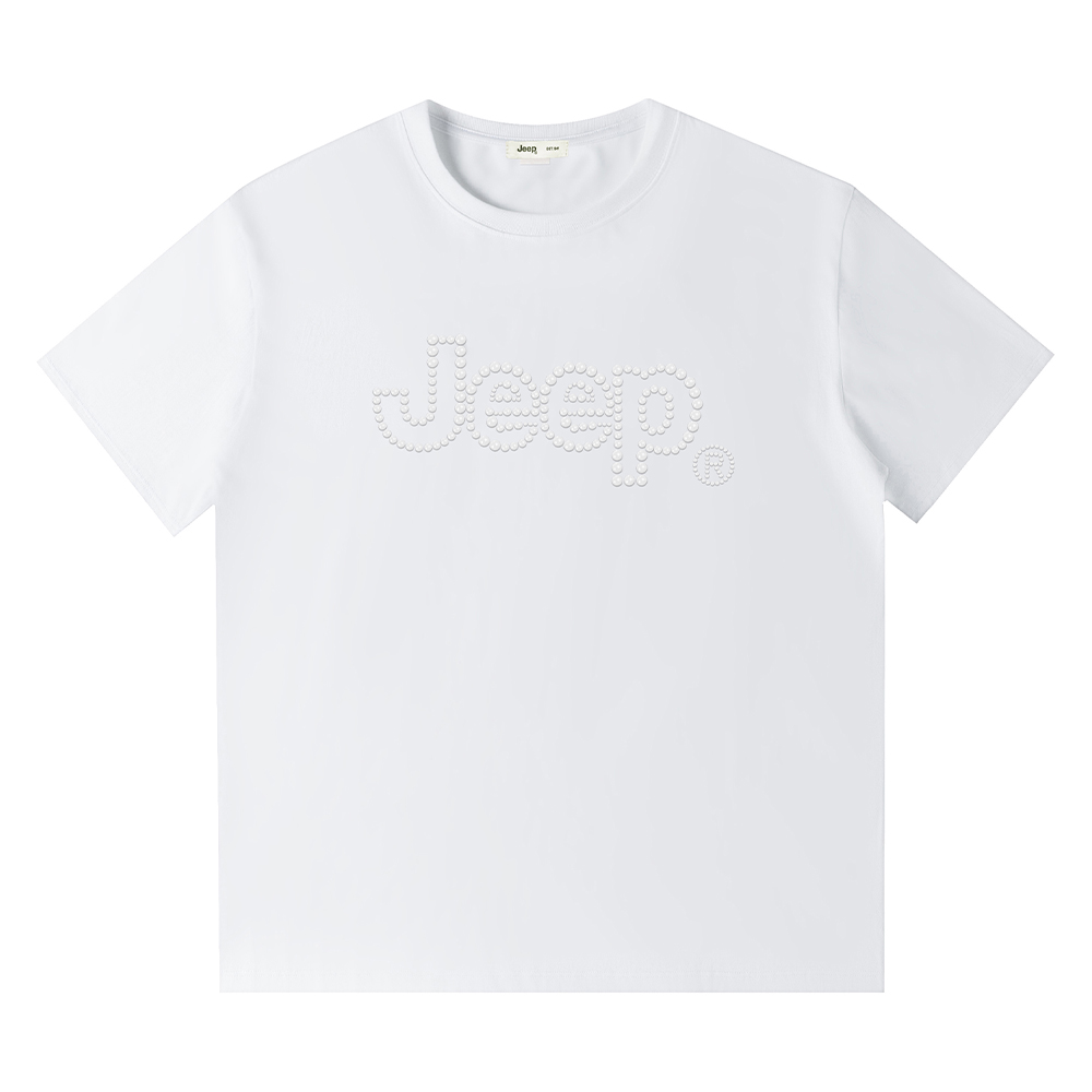 Футболка Jeep Logo (белая)