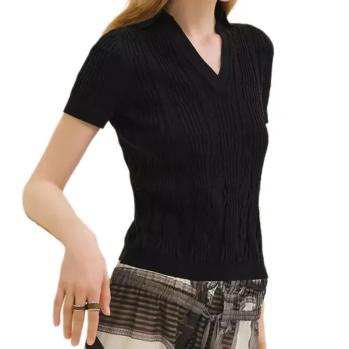 HERMES SS25 Knitwear Women's Black