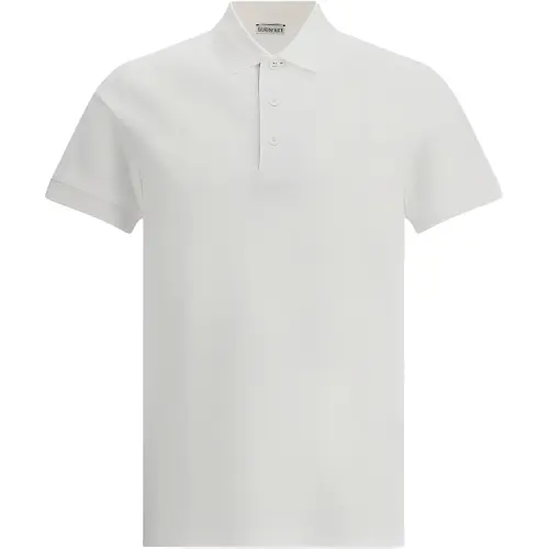 Burberry Polo Shirt Men's White