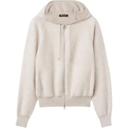 Loro Piana Fuji Bomber Jackets & Coats Women's Gray