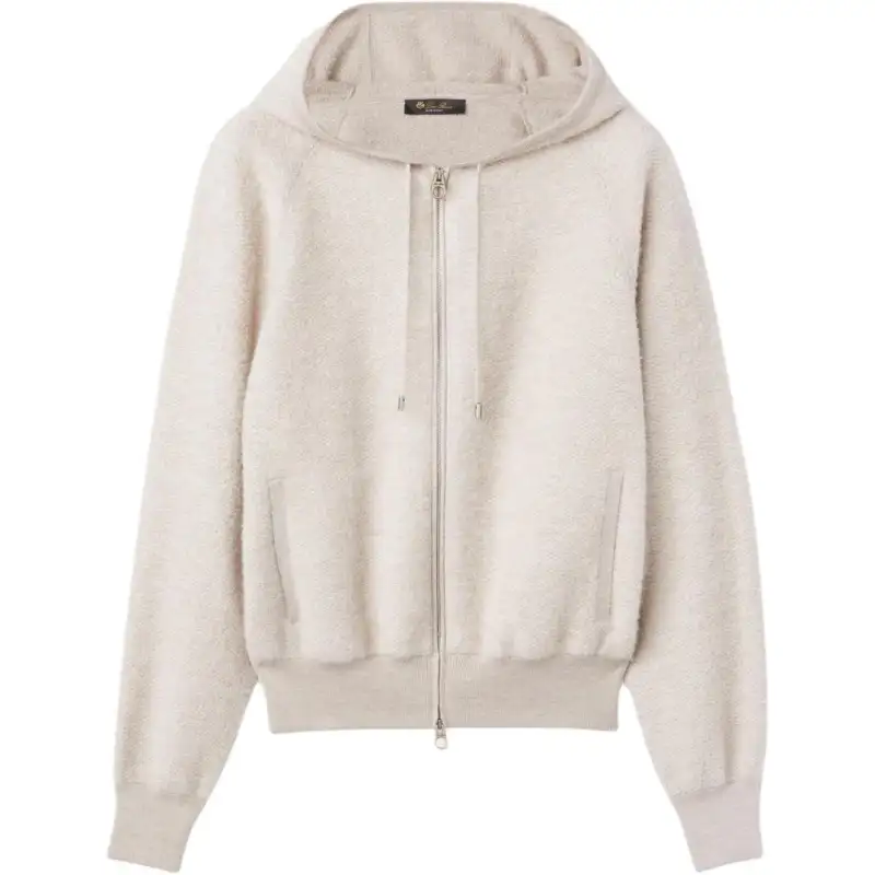Loro Piana Fuji Bomber Jackets & Coats Women's Gray