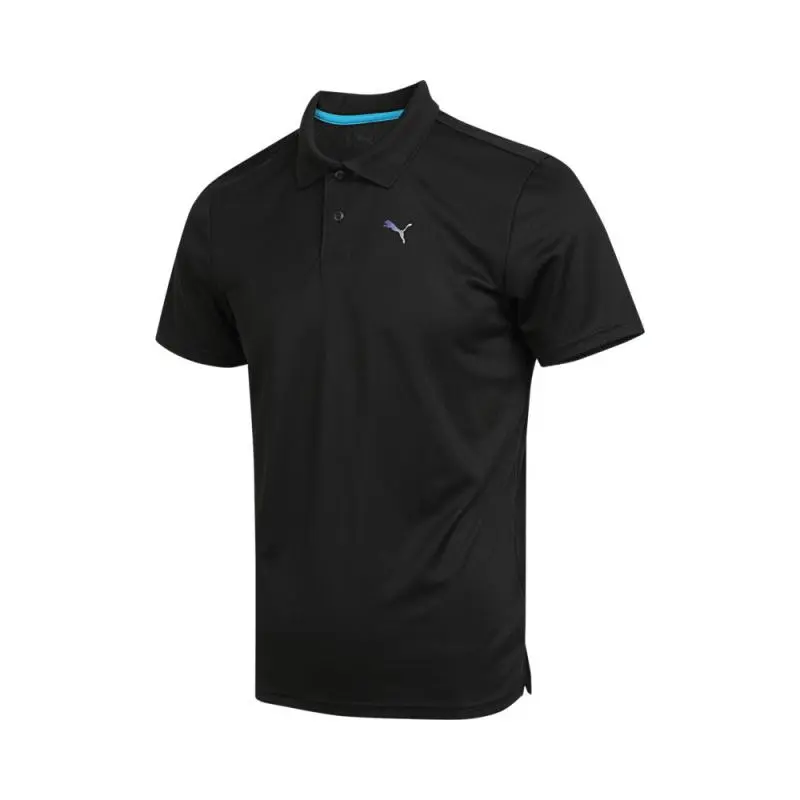 PUMA Polo Shirts Men's Black Lapel Thin Other