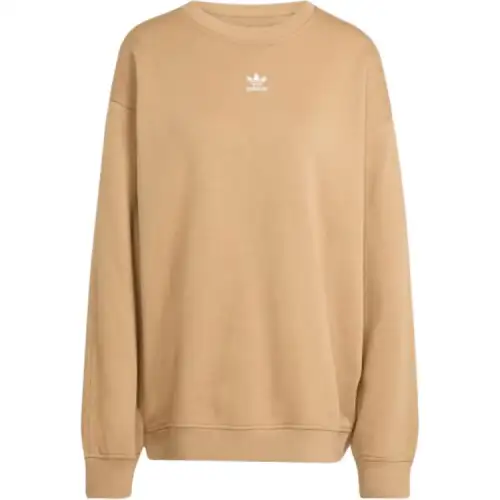 Adidas Originals Essentials Fleece Long Oversized Crew Sweatshirt