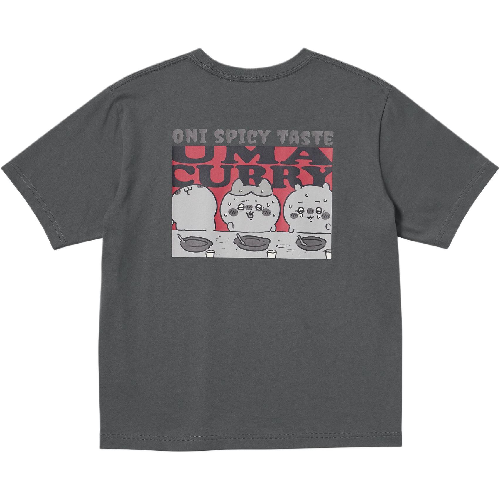 Женская футболка UNIQLO chiikawa x Посмешище и друзья (белая)