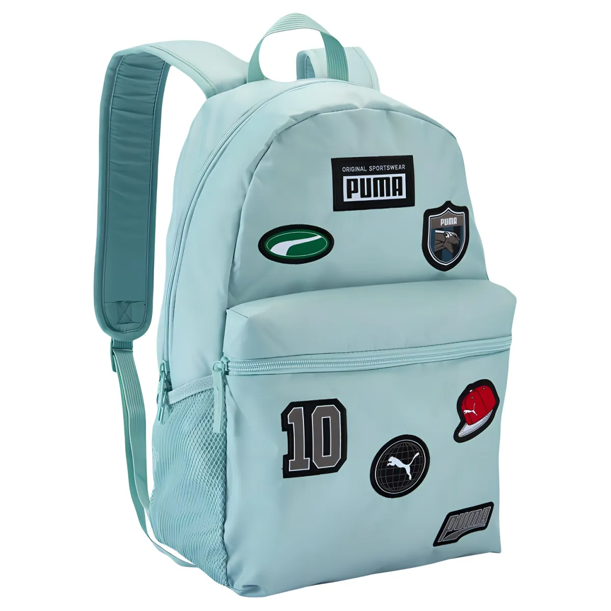 PUMA Patch Fabric Backpack Unisex Mint Green